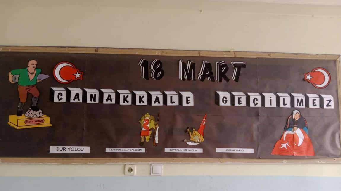 Okulumuzda 18 Mart Çanakkale Zaferi Anma Günü Programı yapıldı.